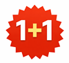 1+1