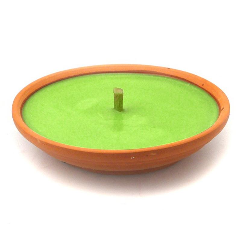 נר אקליפטוס טרקוטה גדול FCREP 130 גרם